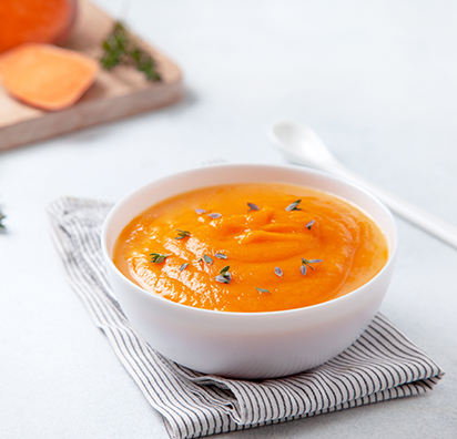 pure de verduras